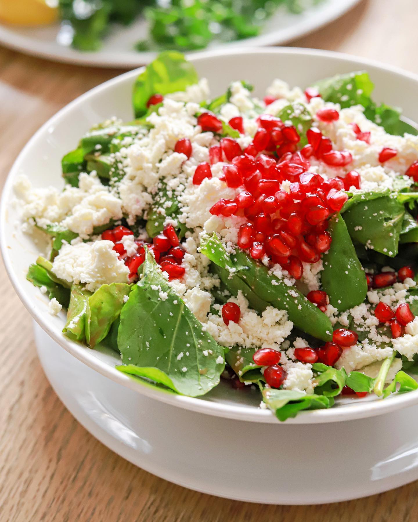 Peynirli Roka Salata